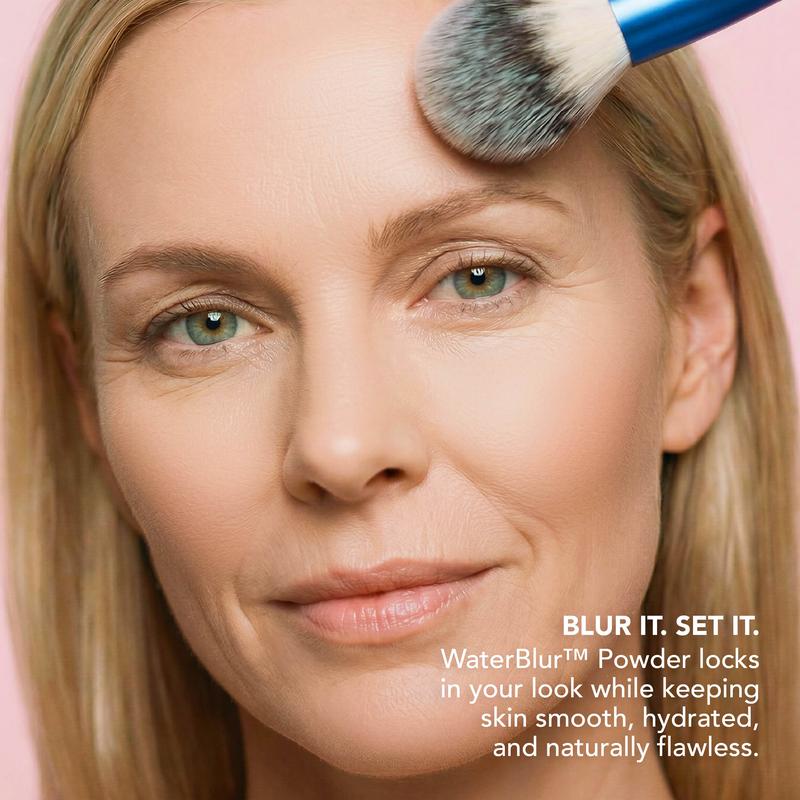 WaterBlur Talc-Free Setting Powder with Blur and Set Brush