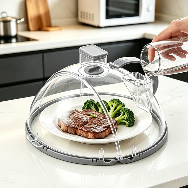 Foldable Microwave Splatter Cover