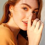 14K Gold Custom Initial Ring
