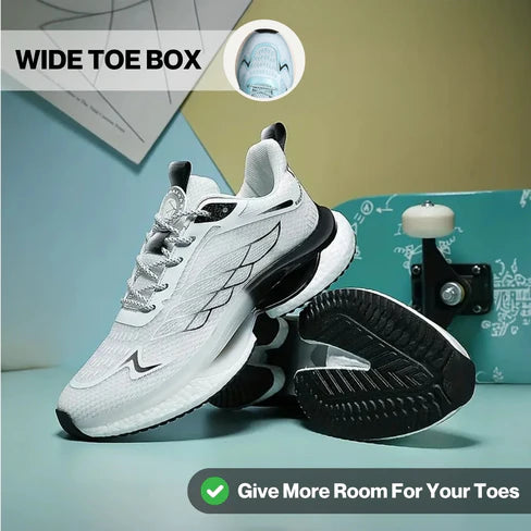 Aerion - Wide Toe Box, Hands Free & Supportive Walking Shoes