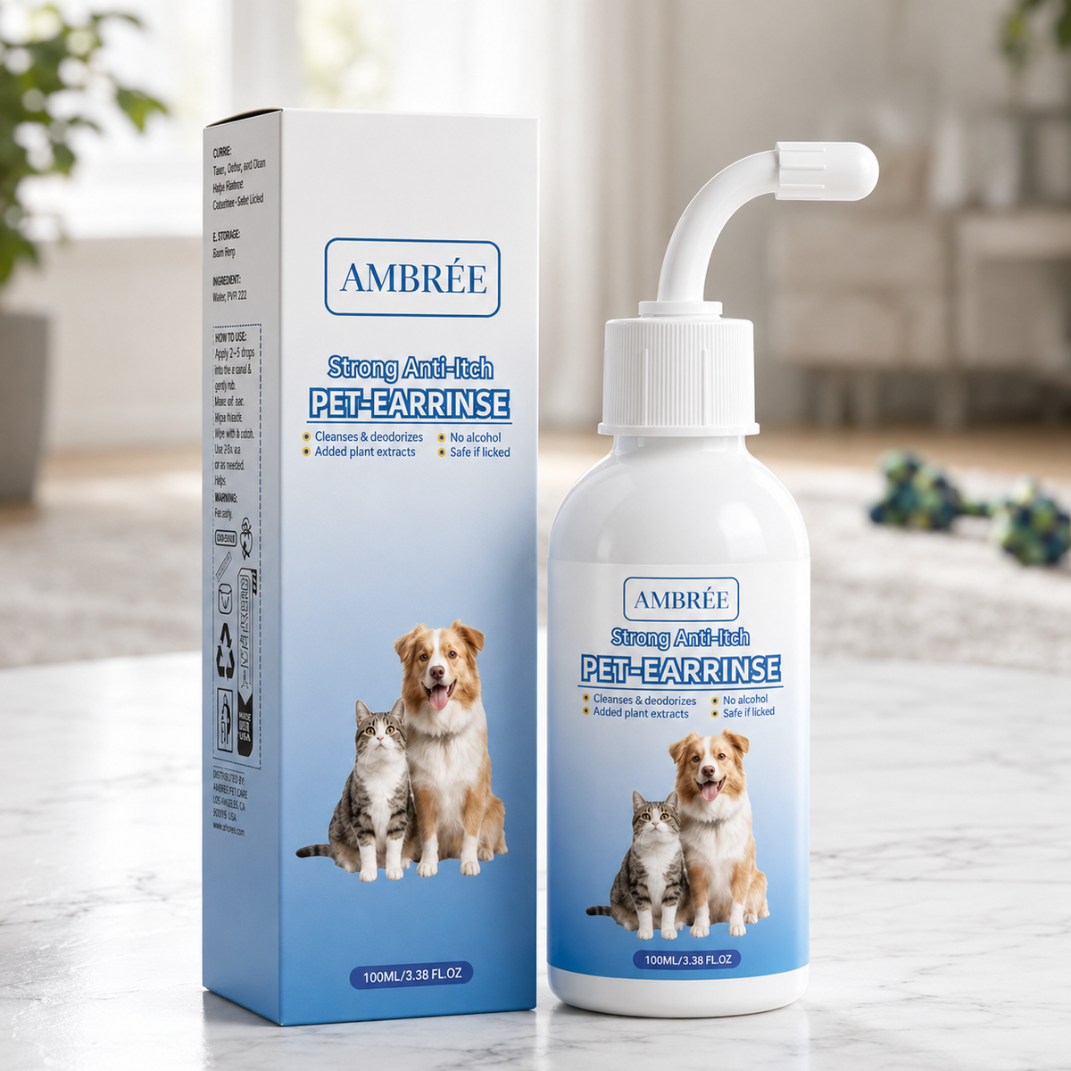 Gentle Pet Ear Wash X2 BOGO