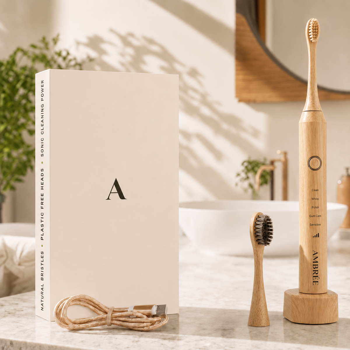 Electric Bamboo Toothbrush