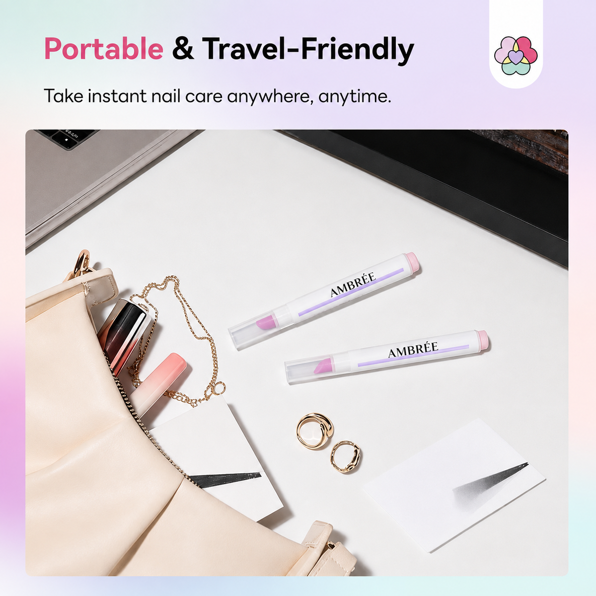2 in 1 Cuticle Remover & Nourishing Oil Pen