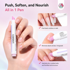 2 in 1 Cuticle Remover & Nourishing Oil Pen