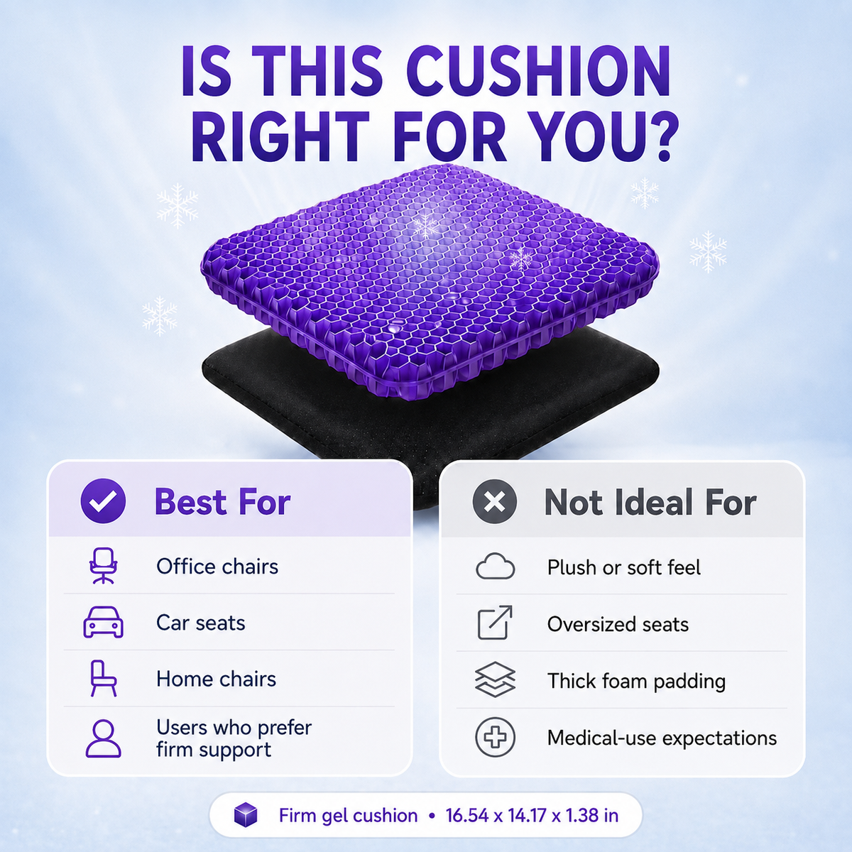 Gel Seat Cushion
