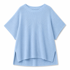 Casual Oversized Solid Knit Pullover