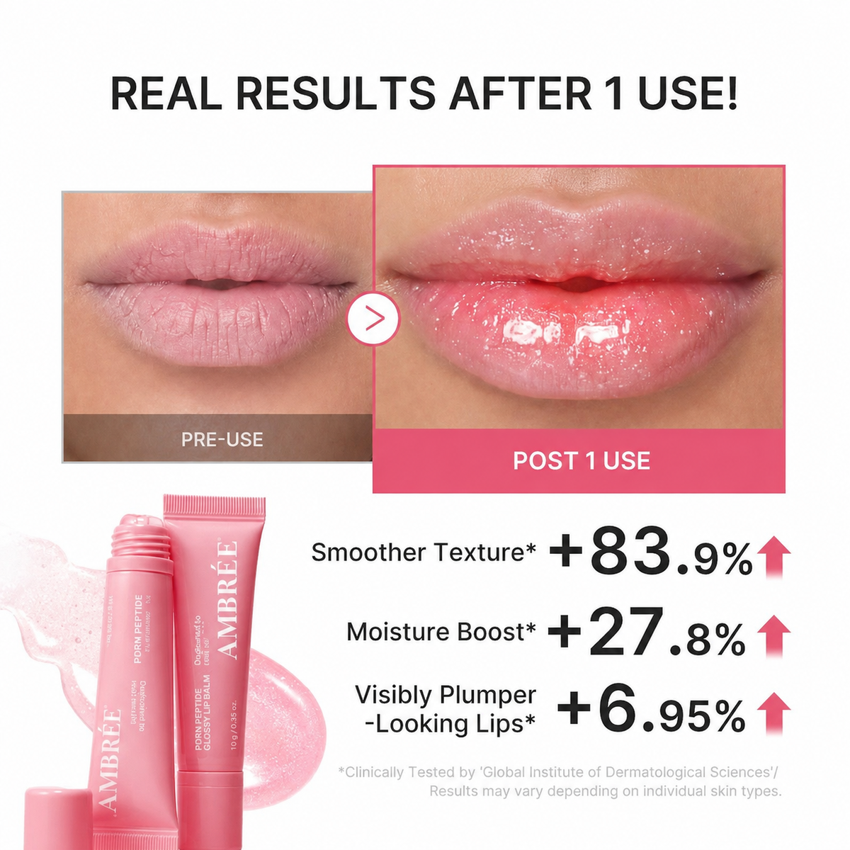 PDRN Peptide Glossy Lip Balm