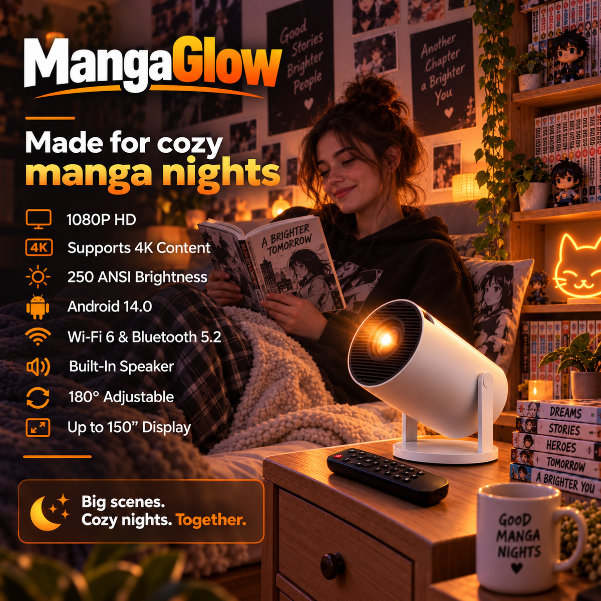 The MangaGlow™ Projector