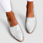 Simone | Braided Slingback Loafers