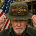 Vietnam Veteran Embroidered 58,479 Hero Boonie Hat