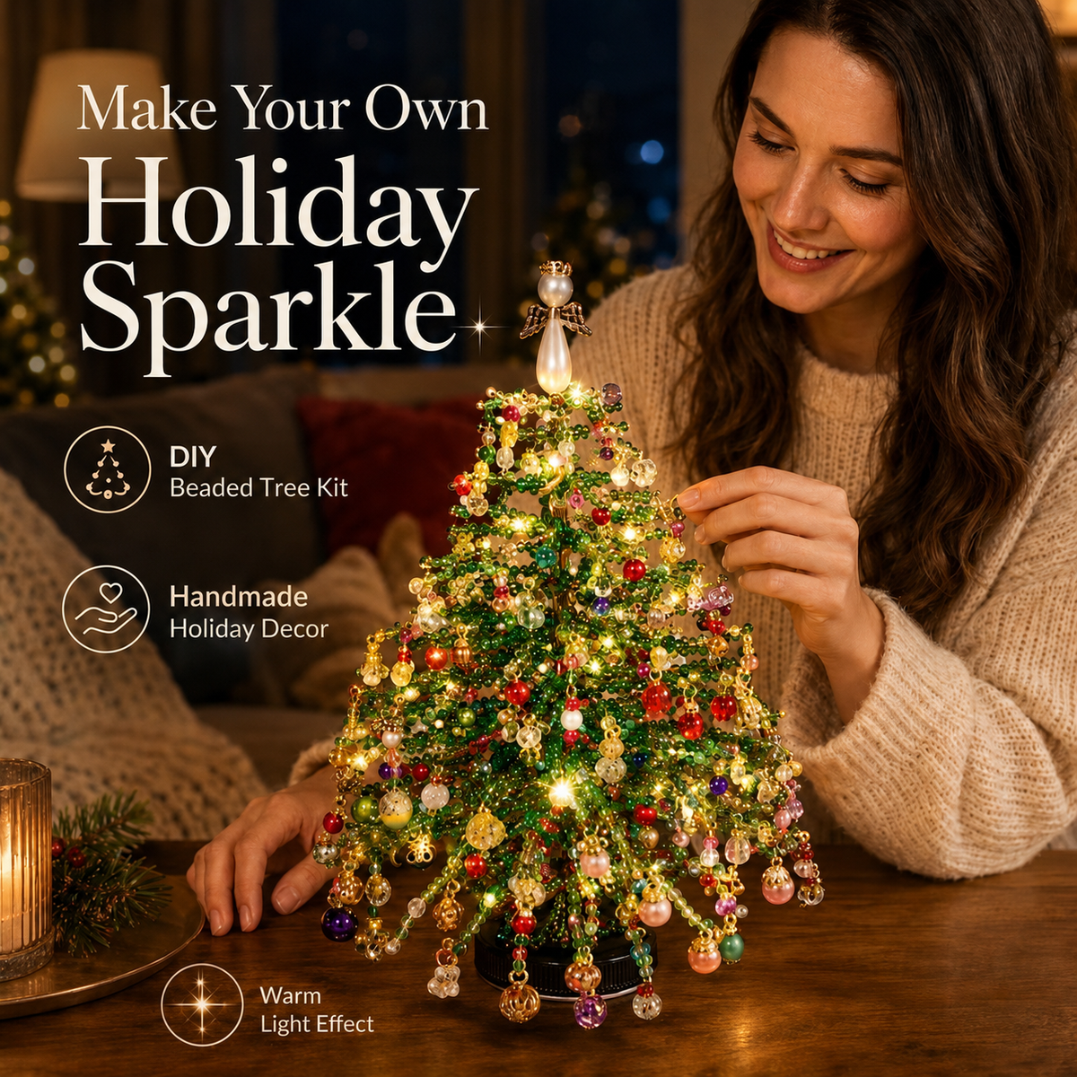 DIY Beaded Seasonal Tree Kit
