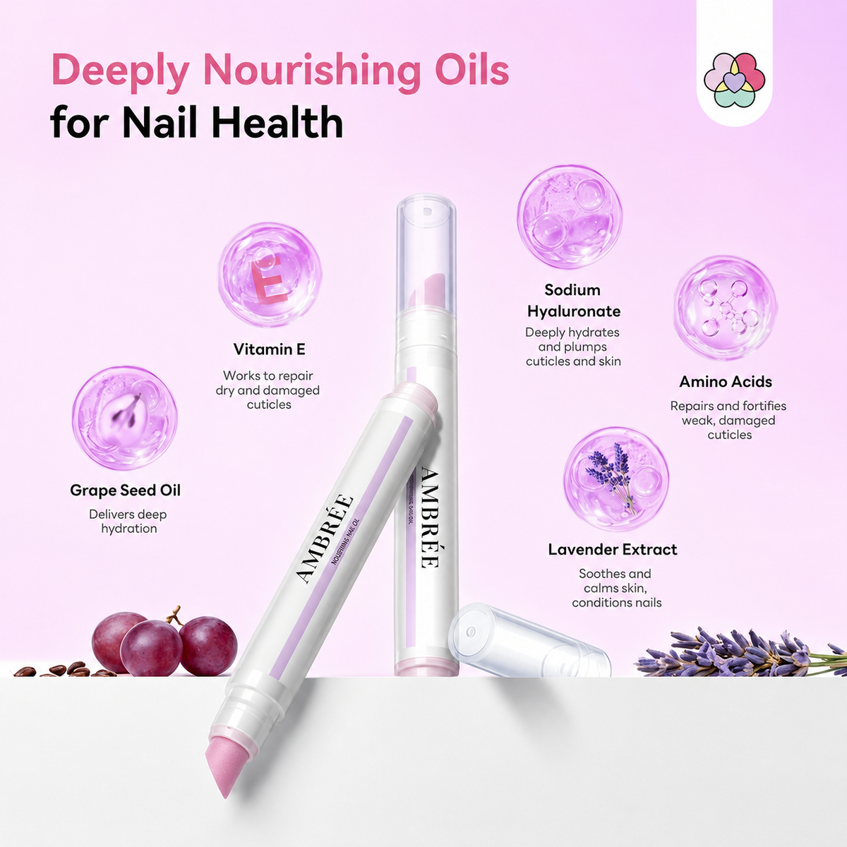 2 in 1 Cuticle Remover & Nourishing Oil Pen