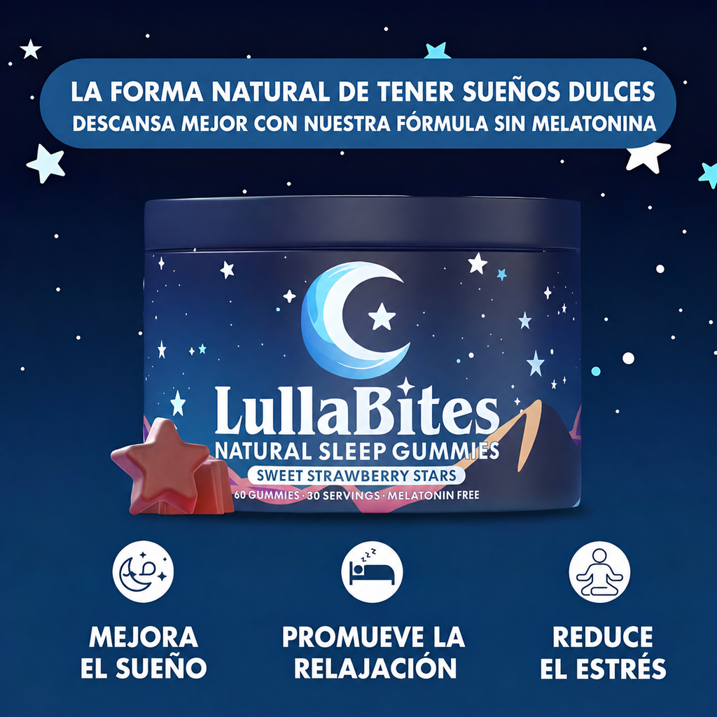 Lullabites Natural Sleep gummies