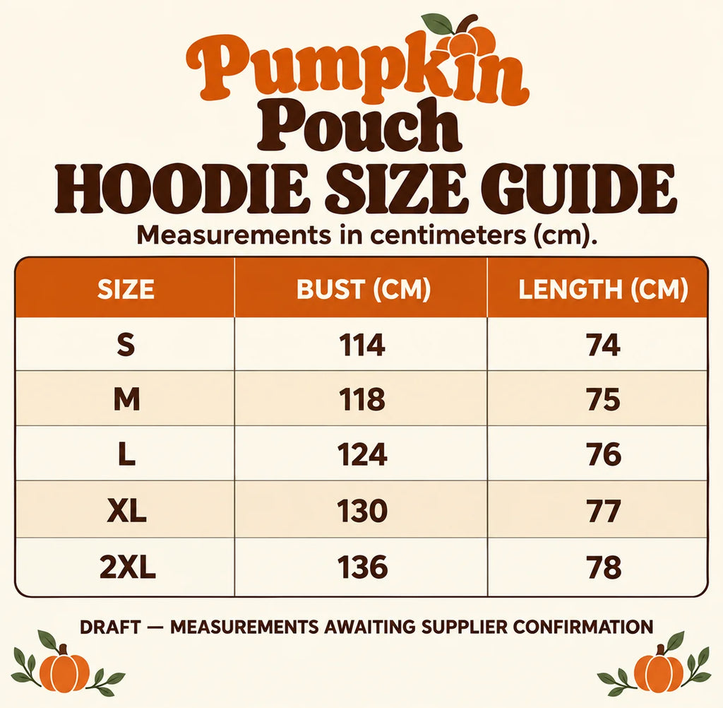 MamaPouch Pumpkin Hoodie