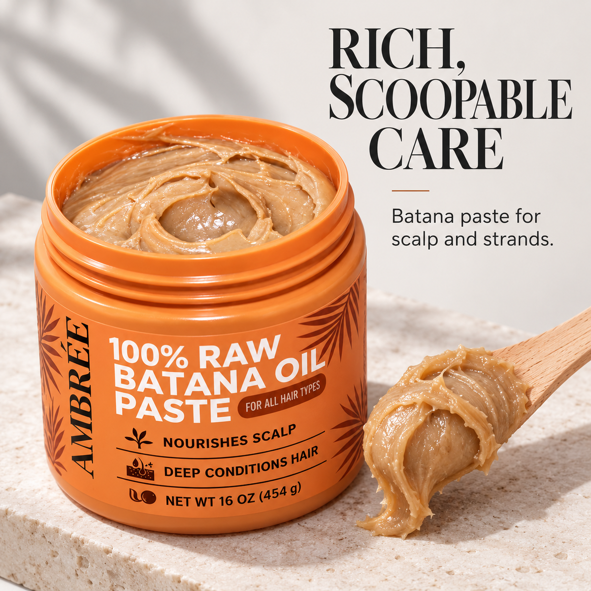 100% Raw Batana Paste for Healthy Hair