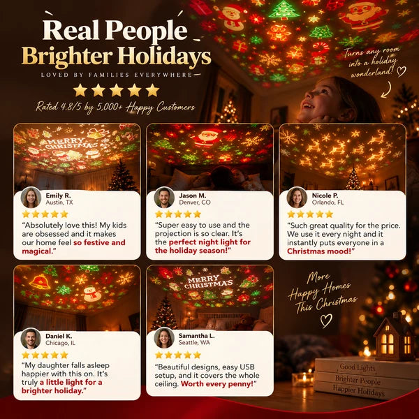 TwinkleTree™ Christmas Projector