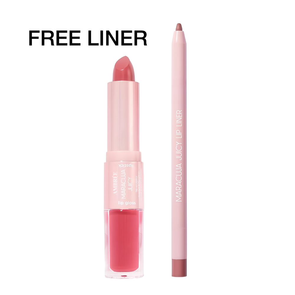 lip sculptor & liner - 3-in-1 lip combo: lip liner, lipstick & lip gloss