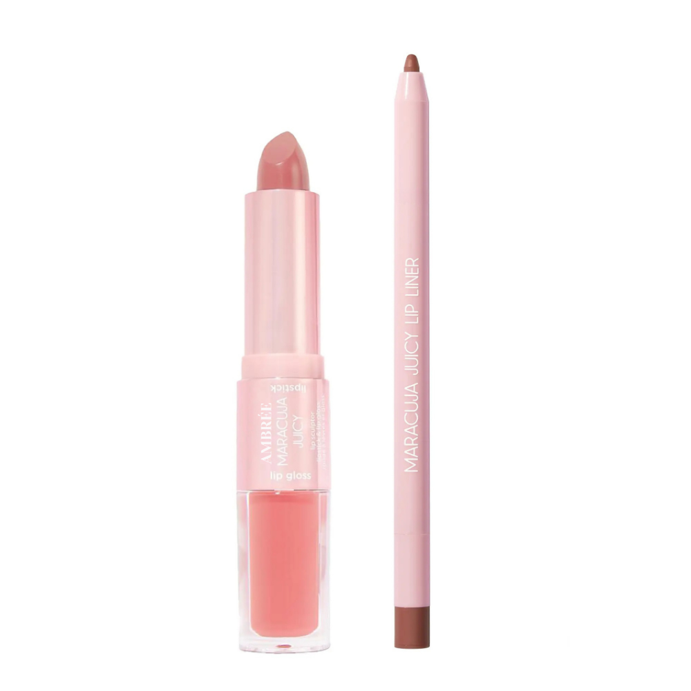 lip sculptor & liner - 3-in-1 lip combo: lip liner, lipstick & lip gloss