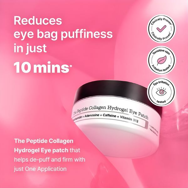 Peptide Collagen Hydrogel Eye Patches