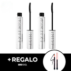 Telescopic Extensionist X2 Máscaras de pestañas que alarga las pestañas + 5 mm hacia las cejas