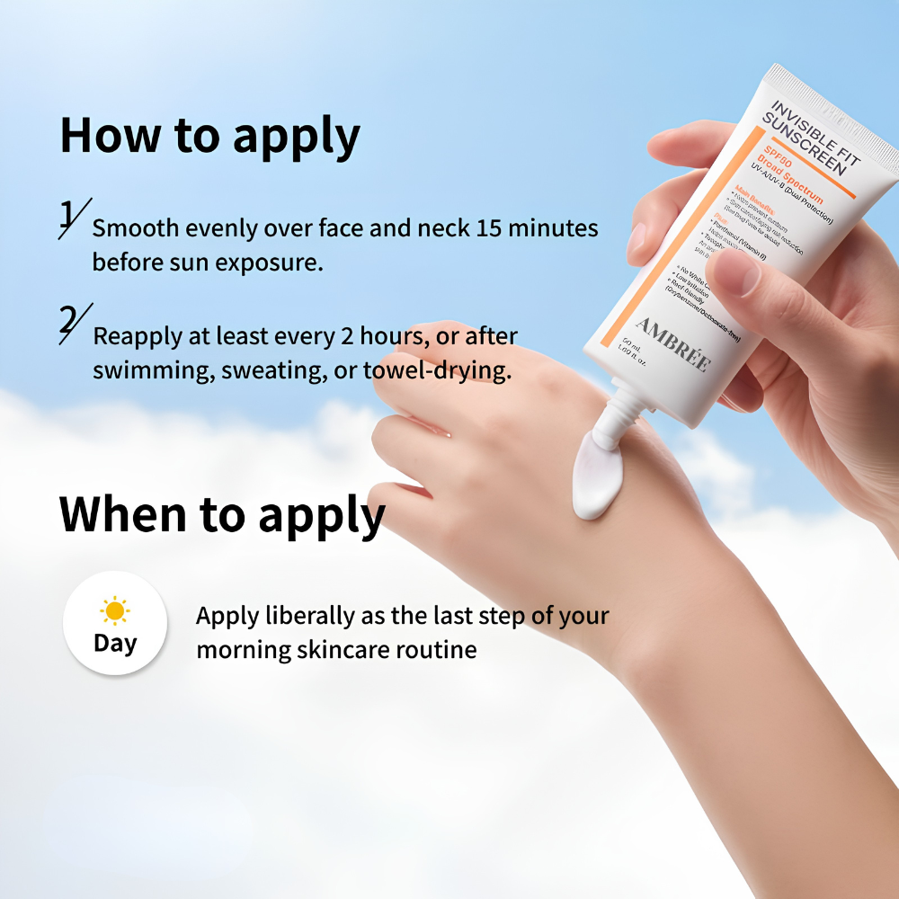 Invisible Fit Sunscreen Lightweight