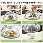 Foldable Microwave Splatter Cover