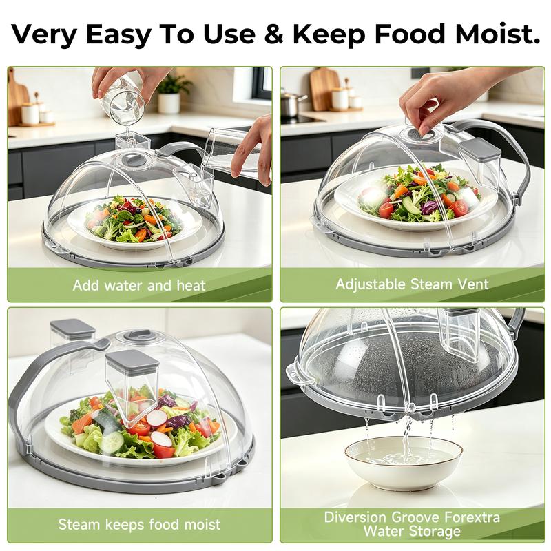 Foldable Microwave Splatter Cover