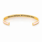This Too Shall Pass Color Cuff Bracelet
